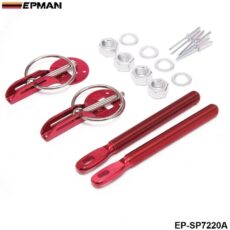 Racing hood bonnet pin kit-osiguraci za haubu crveni